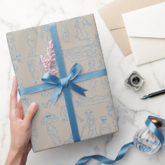 Papier Cadeau Plage ✨ Papier à écrêter