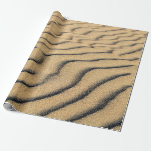 Papier Cadeau Plage sable vagues sable dunes sable