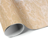 Papier Cadeau Plage tropicale Turquoise Bleu Mer Floride (Coin rond)