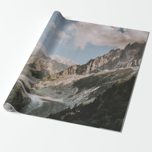 PAPIER CADEAU PLAGES DE MONTAGNE (Déroulé)