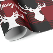 Papier Cadeau Plaid (Coin rond)