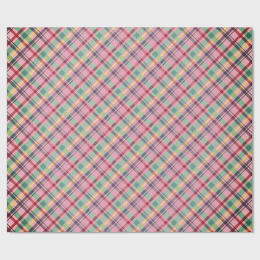 Papier Cadeau Plaid (Plat)