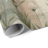 Papier Cadeau Plaid Arc-en-Ciel (Coin rond)