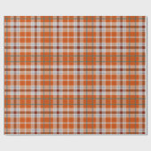 Papier Cadeau Plaid automne (Plat)