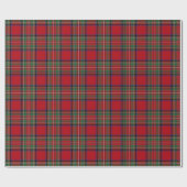 Papier Cadeau Plaid Classic Rustic Classic Stewart Tartan (Plat)