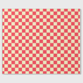 Papier Cadeau Plaid classique de buffle rustique (Plat)