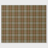 Papier Cadeau Plaid d'automne (Plat)