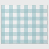 Papier Cadeau Plaid de Buffalo d'Aqua (Plat)