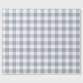 Papier Cadeau Plaid de buffle gris et blanc (Plat)