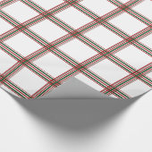 Papier Cadeau Plaid de Noël (Coin)