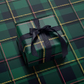 Papier Cadeau plaid de Noël classique simple vacances