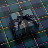 Papier Cadeau plaid de Noël classique simple vacances