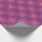 Papier Cadeau Plaid de raisins et de baies de Madras (Coin)