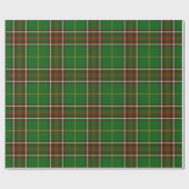 Papier Cadeau Plaid de tartan de Terre-Neuve et de Labrador (Plat)
