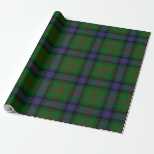 Papier Cadeau Plaid de tartan écossais de famille de parc