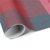 Papier Cadeau Plaid décoratif (Coin rond)