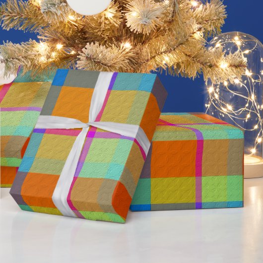Papier Cadeau Plaid décoratif (Vacances)