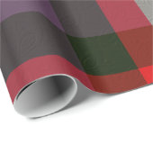 Papier Cadeau Plaid Décoratif (Coin rond)