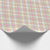 Papier Cadeau Plaid Pastel (Coin)