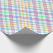 Papier Cadeau Plaid Pastel (Coin)