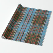 Papier Cadeau Plaid Rustic Anderson classique de Noël Tartan (Déroulé)