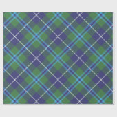 Papier Cadeau Plaid Tartan Douglas À damiers Motif (Plat)
