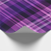 Papier Cadeau Plaid violet (Coin)