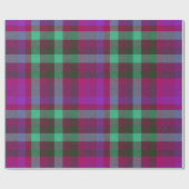 Papier Cadeau Plaid With Patterned Texture Wrapping Paper (Plat)