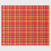 Papier Cadeau Plaids de Foyer de Noël (Plat)