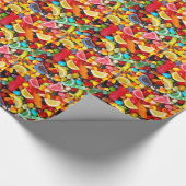 Papier Cadeau Plaisir de sucrerie (Coin)