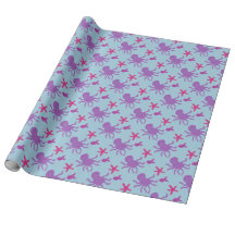 Plaisir Sea Creatures Enveloppement Papier
