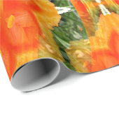 Papier Cadeau Plaisirs du coquelicot.... (Coin rond)