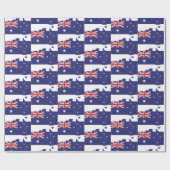Papier Cadeau Plan australien du DRAPEAU AUSTRALIE patriotique (Plat)
