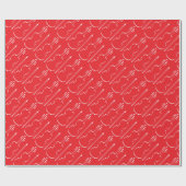 Papier Cadeau Plan du violon (Plat)