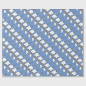 Papier Cadeau Plancher Panda (Plat)