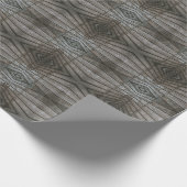 Papier Cadeau Planches de bois à recouvrement Perspective Modèle (Coin)