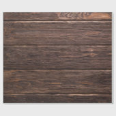 Papier Cadeau Planches en bois vieilli en Russie (Plat)