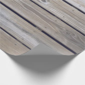 Papier Cadeau Planes en bois de plage (Coin)