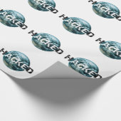 Papier Cadeau planète Terre piratée (Coin)