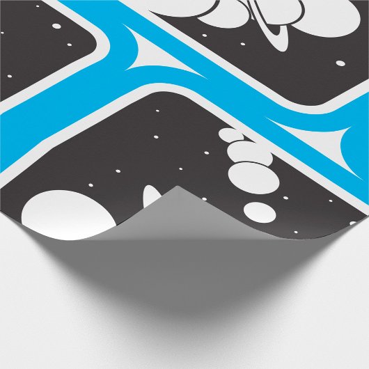 Papier Cadeau Planètes dans l'espace