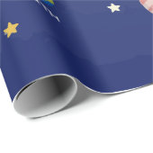 Papier Cadeau Planètes du système solaire (Coin rond)