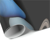 Papier Cadeau Planètes du système solaire (Coin rond)