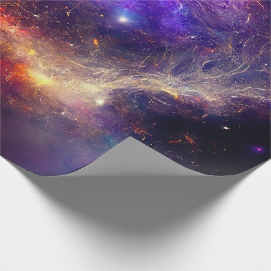 Papier Cadeau Planètes spatiales mignons (Coin)