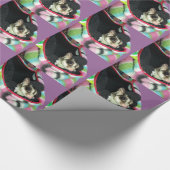 Papier Cadeau Planeur à sucre portant un Casquette (Coin)