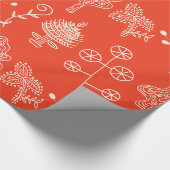Papier Cadeau plante botanique (Coin)