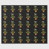 Papier Cadeau Plante café (Plat)