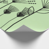 Papier Cadeau Plantes à bâtons (Coin)