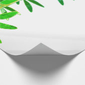 Papier Cadeau Plantes chinois Lucky Bamboo. Art moderne (Coin)