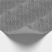 Papier Cadeau plaque de diamant gris (Coin)