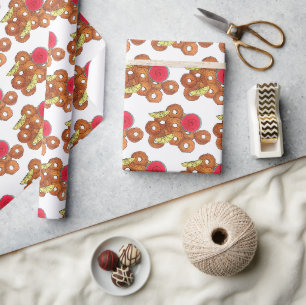 Papier Cadeau Plat de Calamari frits Alimentation Italienne Entr